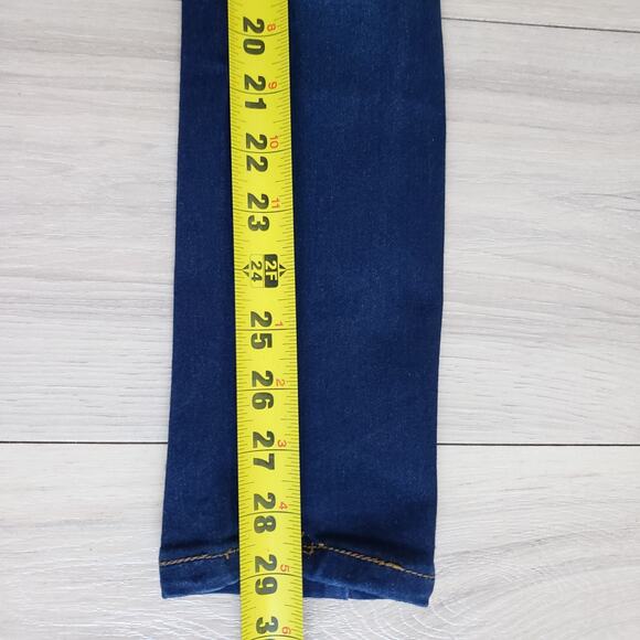 BENAVA Colombian Push-Up Jeans Womens 1 Dark Blue Skinny Butt-Lifting High Rise - Picture 9 of 9